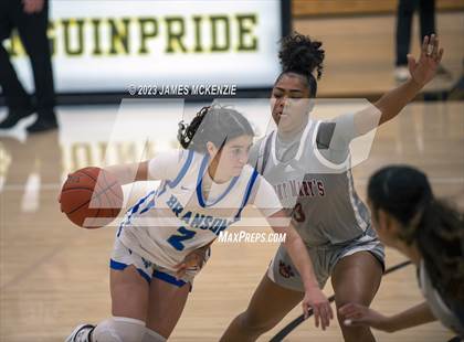 Thumbnail 2 in Saint Mary's vs. Branson (NCS D4 Championship, Quarterfinal) photogallery.
