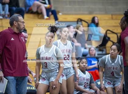 Thumbnail 2 in Saint Mary's vs. Branson (NCS D4 Championship, Quarterfinal) photogallery.