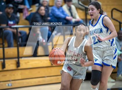 Thumbnail 2 in Saint Mary's vs. Branson (NCS D4 Championship, Quarterfinal) photogallery.