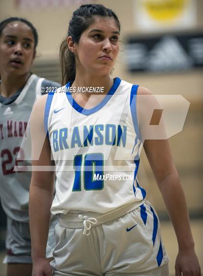 Thumbnail 1 in Saint Mary's vs. Branson (NCS D4 Championship, Quarterfinal) photogallery.