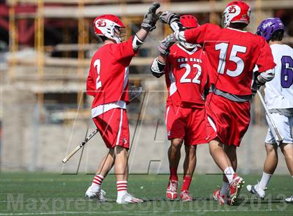 Thumbnail 3 in Jamesville-DeWitt vs. Hamburg (NYSPHSAA Class B Semifinal) photogallery.