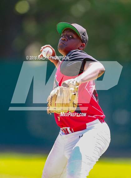 Thumbnail 1 in Alpha Charter vs. Big Valley Christian (CIF SJS D-7 Final Game 2) photogallery.