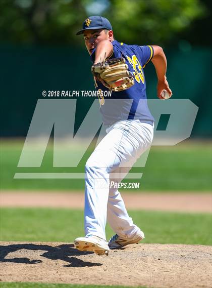 Thumbnail 2 in Alpha Charter vs. Big Valley Christian (CIF SJS D-7 Final Game 2) photogallery.