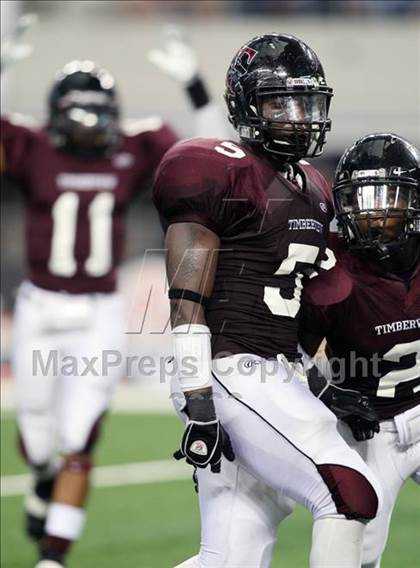 Thumbnail 2 in Summit vs. Mansfield Timberview (Kirk Herbstreit Varsity Football Series) photogallery.
