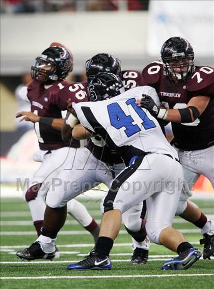 Thumbnail 3 in Summit vs. Mansfield Timberview (Kirk Herbstreit Varsity Football Series) photogallery.