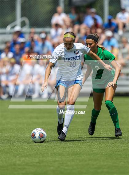 Thumbnail 2 in Liberty vs Nerinx Hall_MSHSAA Class 4 Championship photogallery.