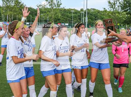 Thumbnail 1 in Liberty vs Nerinx Hall_MSHSAA Class 4 Championship photogallery.