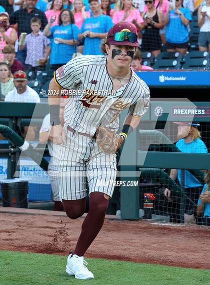 Thumbnail 3 in Collinsville vs. Centerville (UIL 2A Baseball Semifinal) photogallery.