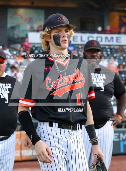 Thumbnail 2 in Collinsville vs. Centerville (UIL 2A Baseball Semifinal) photogallery.