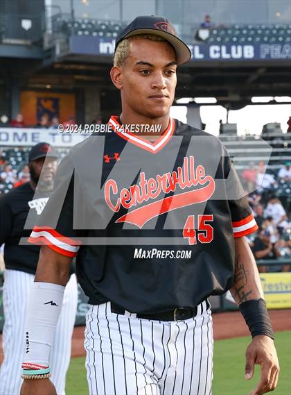 Thumbnail 1 in Collinsville vs. Centerville (UIL 2A Baseball Semifinal) photogallery.