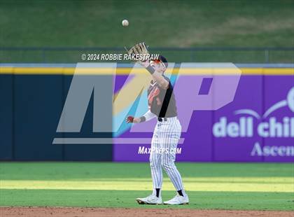 Thumbnail 3 in Collinsville vs. Centerville (UIL 2A Baseball Semifinal) photogallery.