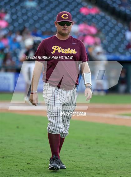 Thumbnail 3 in Collinsville vs. Centerville (UIL 2A Baseball Semifinal) photogallery.