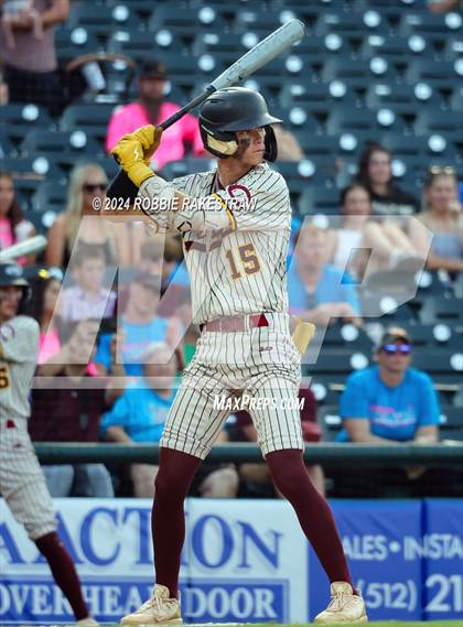 Thumbnail 3 in Collinsville vs. Centerville (UIL 2A Baseball Semifinal) photogallery.