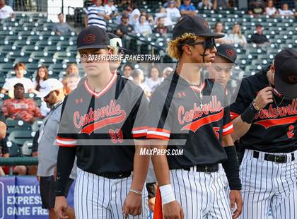 Thumbnail 3 in Collinsville vs. Centerville (UIL 2A Baseball Semifinal) photogallery.
