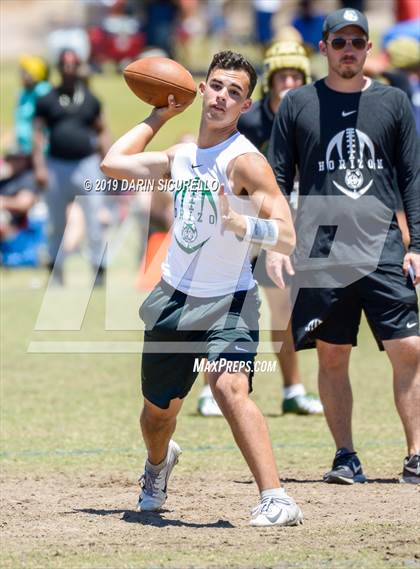 Thumbnail 1 in Higley vs Horizon (Arizona GBAC 7-on-7 Tournament) photogallery.