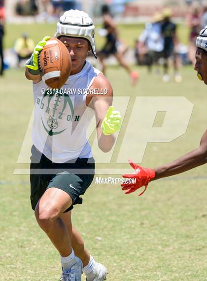 Thumbnail 2 in Higley vs Horizon (Arizona GBAC 7-on-7 Tournament) photogallery.