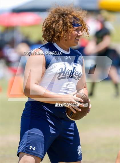 Thumbnail 3 in Higley vs Horizon (Arizona GBAC 7-on-7 Tournament) photogallery.