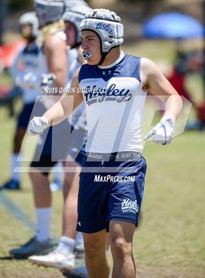 Thumbnail 3 in Higley vs Horizon (Arizona GBAC 7-on-7 Tournament) photogallery.