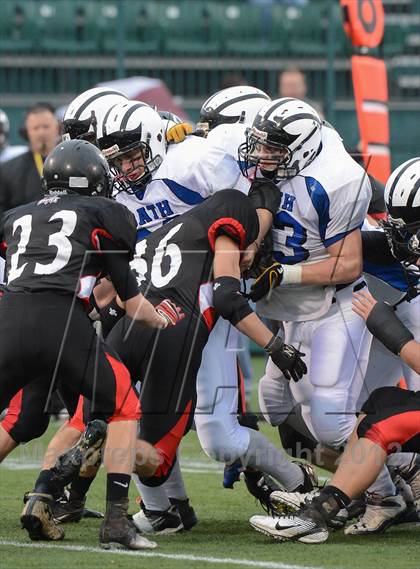Thumbnail 2 in Haverling vs. Le Roy (Class C Semifinals) photogallery.