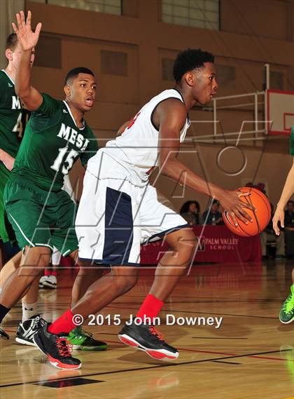 Thumbnail 1 in Leuzinger vs. Murrieta Mesa (MaxPreps Holiday Classic) photogallery.