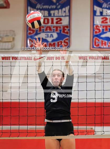 Thumbnail 3 in Carrboro @ West Carteret (NCHSAA 3A Round 3) photogallery.