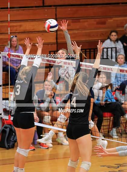 Thumbnail 1 in Carrboro @ West Carteret (NCHSAA 3A Round 3) photogallery.