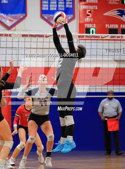 Thumbnail 2 in Carrboro @ West Carteret (NCHSAA 3A Round 3) photogallery.