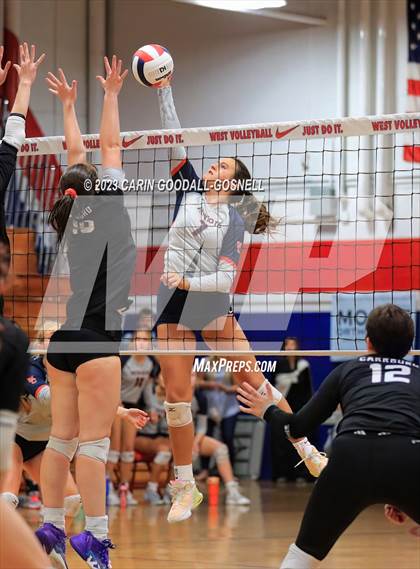 Thumbnail 3 in Carrboro @ West Carteret (NCHSAA 3A Round 3) photogallery.