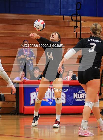 Thumbnail 3 in Carrboro @ West Carteret (NCHSAA 3A Round 3) photogallery.