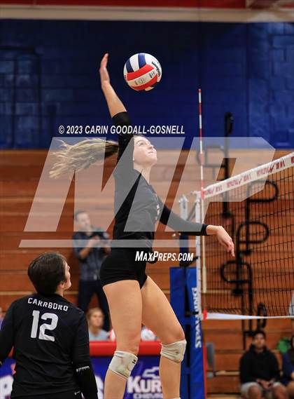 Thumbnail 3 in Carrboro @ West Carteret (NCHSAA 3A Round 3) photogallery.
