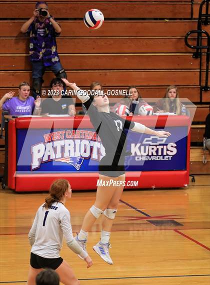 Thumbnail 1 in Carrboro @ West Carteret (NCHSAA 3A Round 3) photogallery.