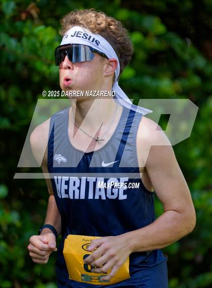 Thumbnail 3 in JV: 43rd Spanish River XC Invitational photogallery.