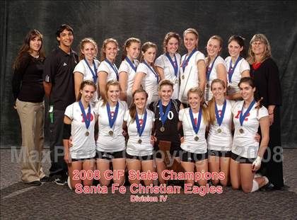 Thumbnail 2 in Santa Fe Christian Award Photos (CIF State D4 Final) photogallery.