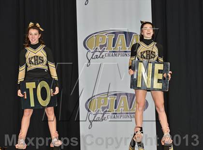 Thumbnail 2 in PIAA Competitive Spirit Championships (Medium Squad Cheerbacks) photogallery.