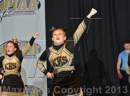 Thumbnail 1 in PIAA Competitive Spirit Championships (Medium Squad Cheerbacks) photogallery.
