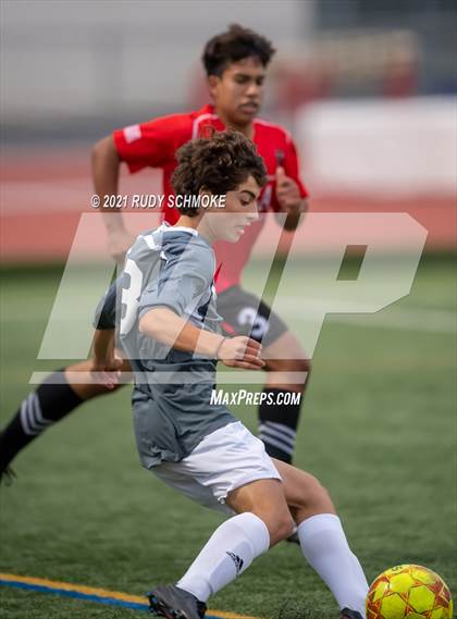 Thumbnail 1 in San Marcos @ Canyon Crest Academy (CIF SDS Boys' Soccer Finals) photogallery.