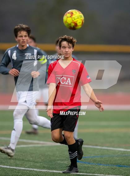 Thumbnail 3 in San Marcos @ Canyon Crest Academy (CIF SDS Boys' Soccer Finals) photogallery.