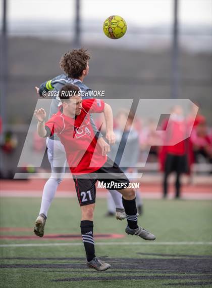 Thumbnail 2 in San Marcos @ Canyon Crest Academy (CIF SDS Boys' Soccer Finals) photogallery.