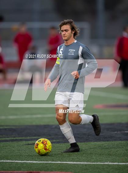 Thumbnail 3 in San Marcos @ Canyon Crest Academy (CIF SDS Boys' Soccer Finals) photogallery.