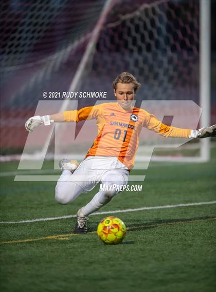 Thumbnail 1 in San Marcos @ Canyon Crest Academy (CIF SDS Boys' Soccer Finals) photogallery.
