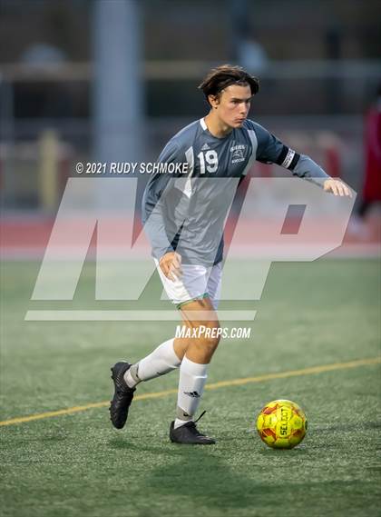 Thumbnail 3 in San Marcos @ Canyon Crest Academy (CIF SDS Boys' Soccer Finals) photogallery.
