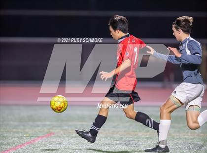 Thumbnail 3 in San Marcos @ Canyon Crest Academy (CIF SDS Boys' Soccer Finals) photogallery.