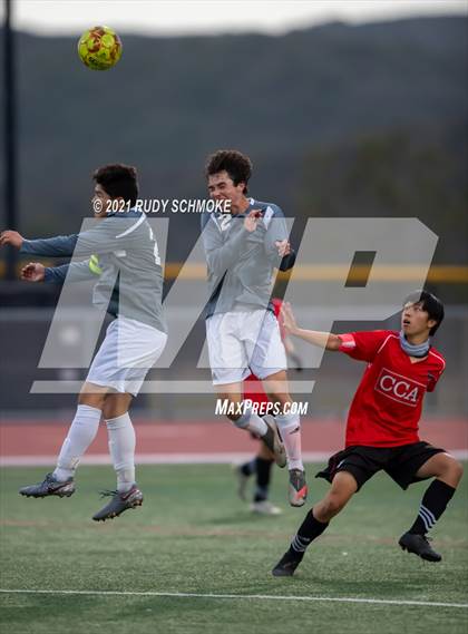 Thumbnail 2 in San Marcos @ Canyon Crest Academy (CIF SDS Boys' Soccer Finals) photogallery.