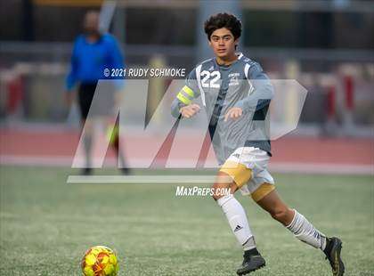 Thumbnail 2 in San Marcos @ Canyon Crest Academy (CIF SDS Boys' Soccer Finals) photogallery.