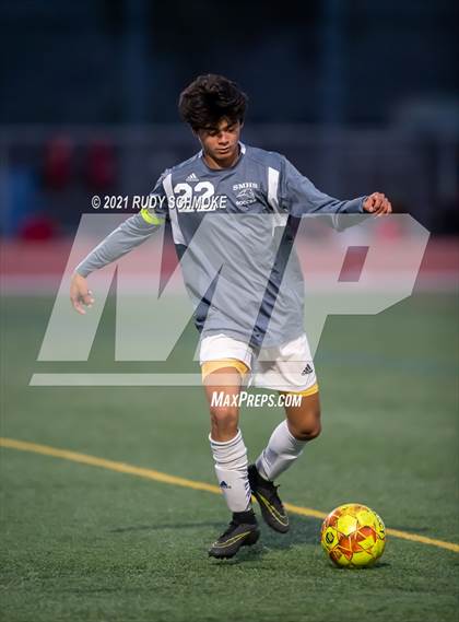 Thumbnail 1 in San Marcos @ Canyon Crest Academy (CIF SDS Boys' Soccer Finals) photogallery.