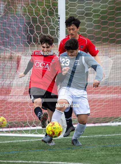 Thumbnail 2 in San Marcos @ Canyon Crest Academy (CIF SDS Boys' Soccer Finals) photogallery.
