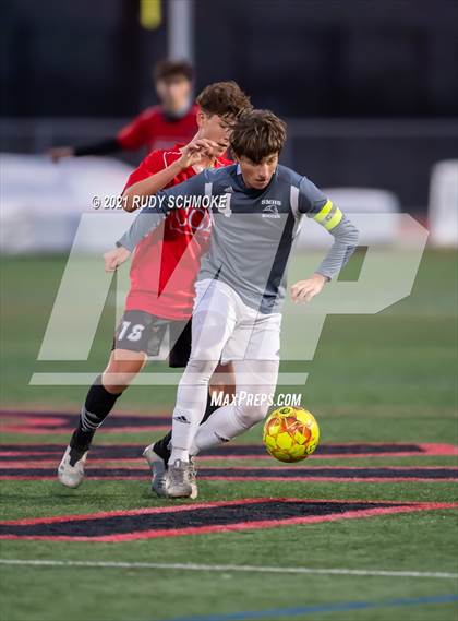 Thumbnail 2 in San Marcos @ Canyon Crest Academy (CIF SDS Boys' Soccer Finals) photogallery.