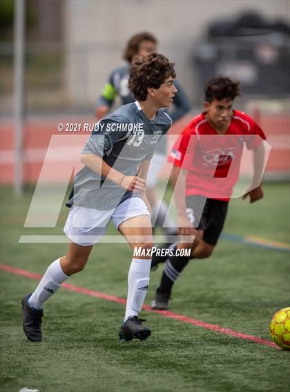 Thumbnail 3 in San Marcos @ Canyon Crest Academy (CIF SDS Boys' Soccer Finals) photogallery.