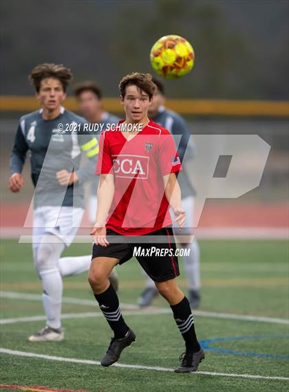 Thumbnail 1 in San Marcos @ Canyon Crest Academy (CIF SDS Boys' Soccer Finals) photogallery.