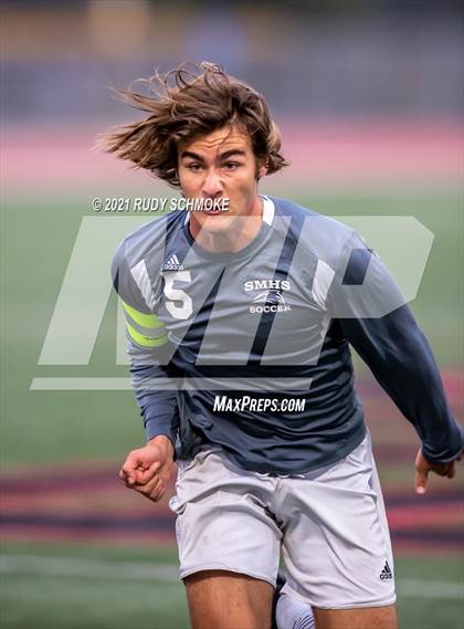 Thumbnail 2 in San Marcos @ Canyon Crest Academy (CIF SDS Boys' Soccer Finals) photogallery.